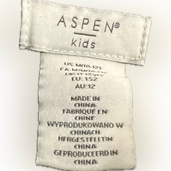 ⭐️Girls Fur Trim Shawl Sweater Aspen Button Sides Turtle Neck Cardigan Medium - Picture 5 of 9